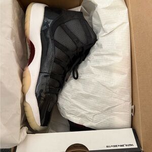 Jordan Air 11 Retro BG Black and White Sneakers